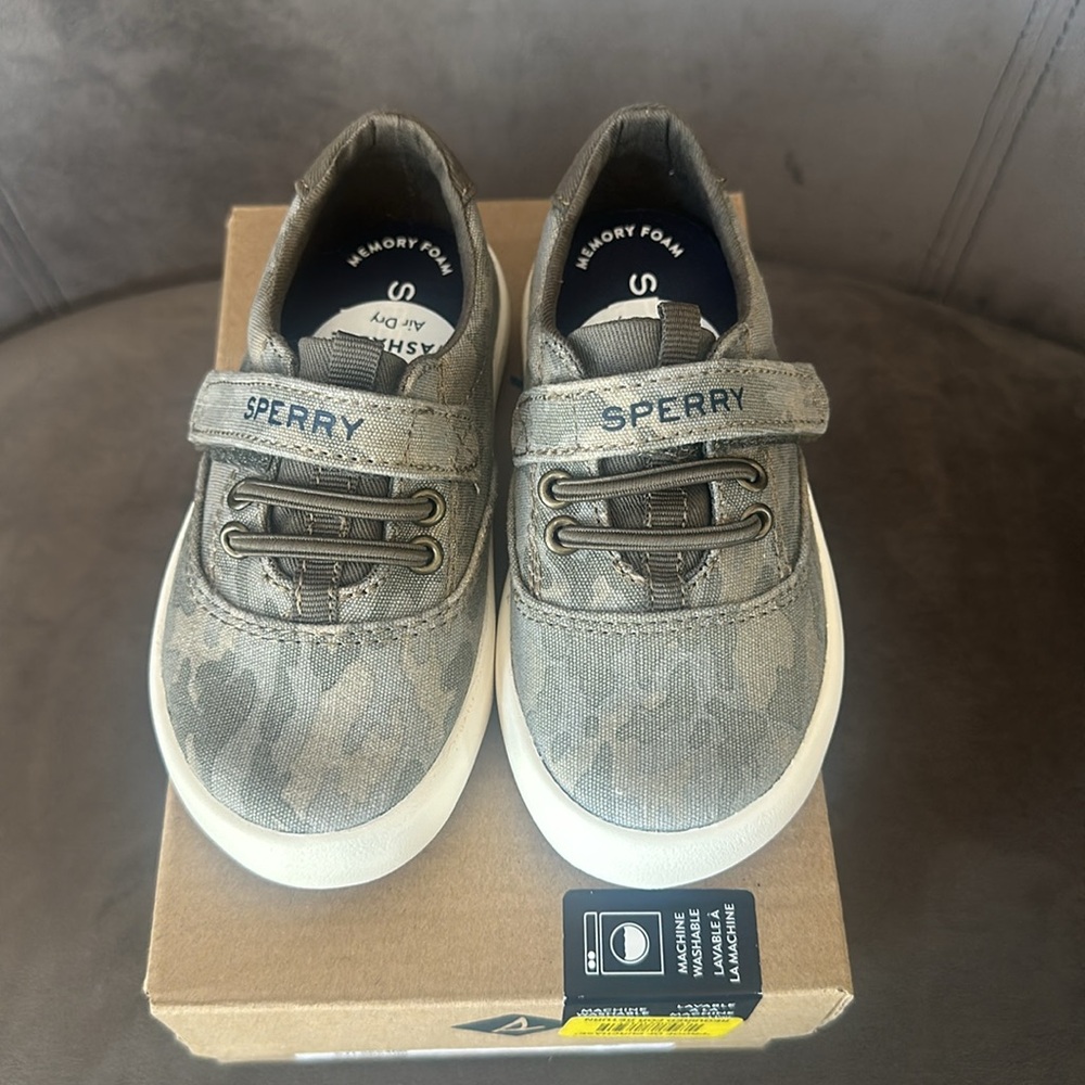 Sperry spinnaker toddler washable jr. sneaker